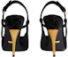 Shop (W) Gucci 黑色舒适尖头高跟鞋 762383-FACMA-1000