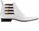 Order (Women) Gucci Pointed Side Buckle Ankle Boots 'White' 603672-DS8I0-9060