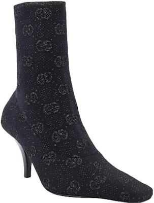 (W) Bota de Tacón Alto Gucci Punta Afilada Tobillera 'Negra' 718378-FACFM-8720 Order (W) Bota de Tacón Alto Gucci Punta Afilada Tobillera 'Negra' 718378-FACFM-8720
