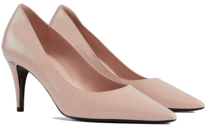 (Women) Gucci GG Mid-heel 75mm Pump Light Pink 738683-C9D00-6705 Order (Women) Gucci GG Mid-heel 75mm Pump Light Pink 738683-C9D00-6705