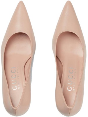 (Women) Gucci GG Mid-heel 75mm Pump Light Pink 738683-C9D00-6705 Lookbook (Women) Gucci GG Mid-heel 75mm Pump Light Pink 738683-C9D00-6705