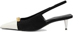 Buy (W) Sandal Gucci Tumit Tinggi Bertali 'Hitam Putih' 768113-C9D50-9066