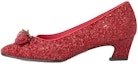 Buy (W) Gucci Kasut Tumit Tebal Slip-On 'Merah' Berhujung Runcing 746387-FAB1E-6445