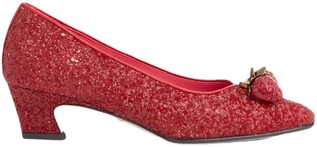 (W) Gucci尖头平底鞋‘厚跟红’ 746387-FAB1E-6445 Order (W) Gucci尖头平底鞋‘厚跟红’ 746387-FAB1E-6445