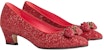 (W) Gucci Kasut Tumit Tebal Slip-On 'Merah' Berhujung Runcing 746387-FAB1E-6445
