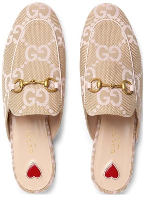 (W) Gucci Princetown 'Beige' Wanita & Pria 475094-FABB1-8868 Shop (W) Gucci Princetown 'Beige' Wanita & Pria 475094-FABB1-8868