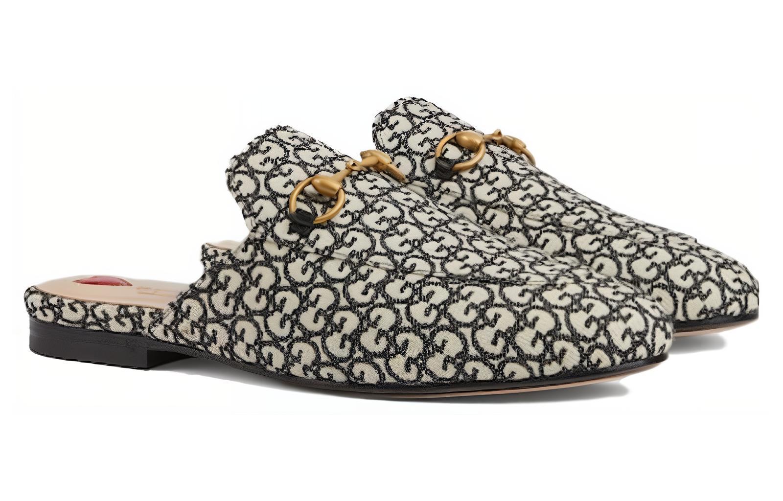 (W) Gucci Princetown 'Black and White' 圖 2