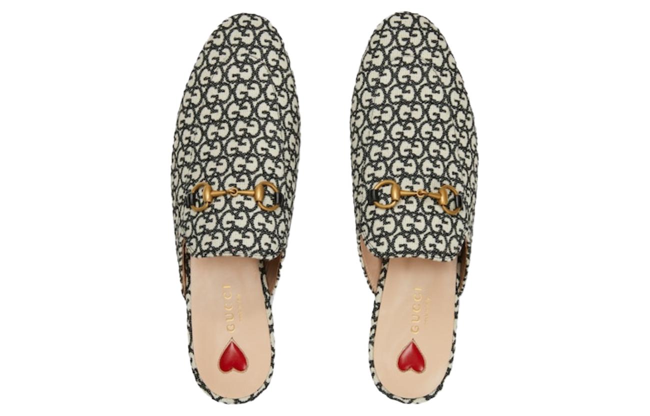 (W) Gucci Princetown 'Black and White' 圖 3