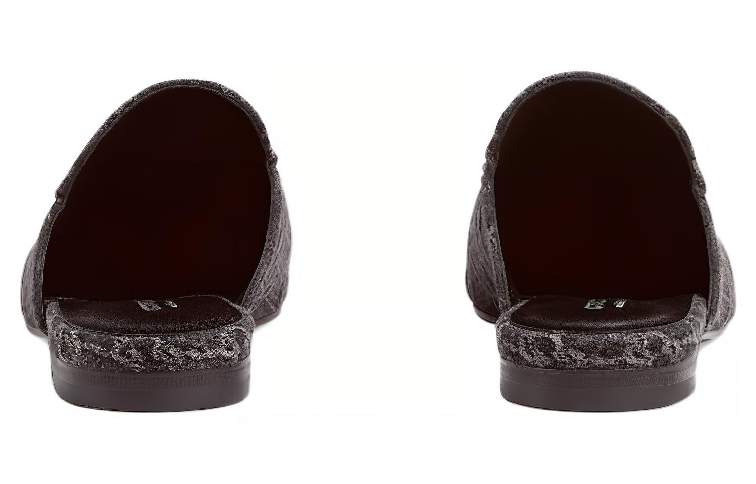 Shop (W) 구찌 프린스타운 블랙 데님 (Gucci Princetown Black Denim) 771592-FACVD-8446