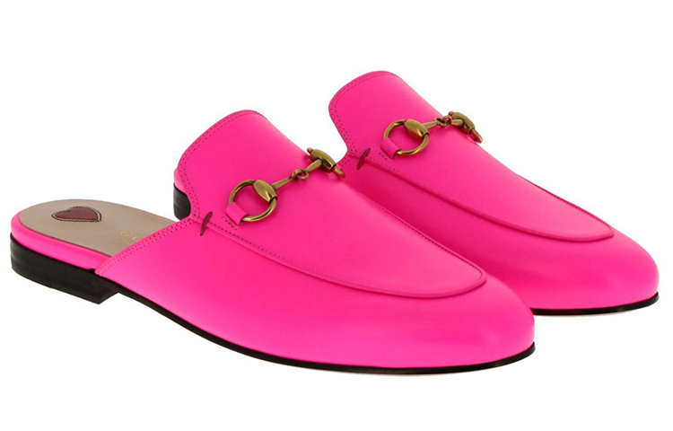 (W) Gucci Princetown 'Bright Pink' 圖 4