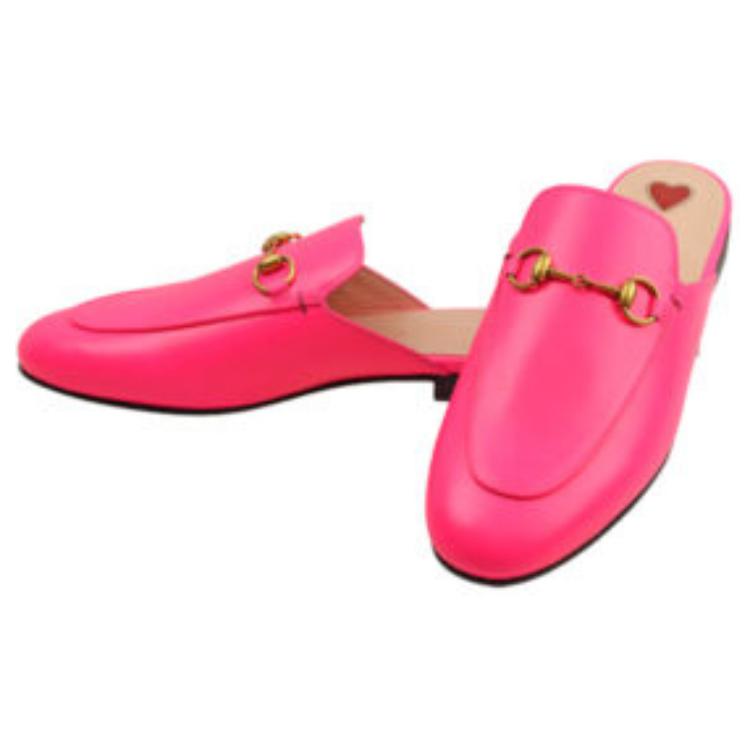 (W) Gucci Princetown 'Bright Pink' 圖 5