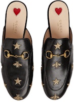 (W) 구찌 프린스타운 자수 가죽 슬리퍼 (블랙) 505268-D3V00-1000 Lookbook (W) 구찌 프린스타운 자수 가죽 슬리퍼 (블랙) 505268-D3V00-1000