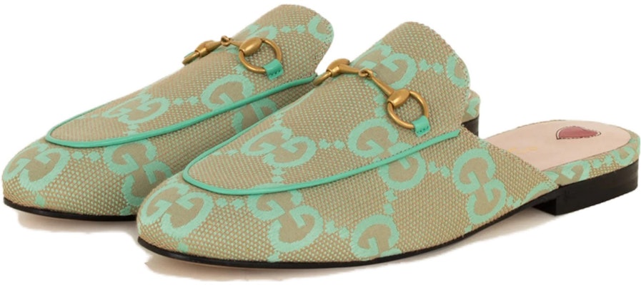 (W) Gucci Princetown 'Hijau Beige' 475094-FABB1-8867 Order (W) Gucci Princetown 'Hijau Beige' 475094-FABB1-8867