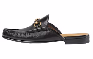 (Women) Gucci Princetown 'Horsebit Black' 523199-D3V00-1000 (Women) Gucci Princetown 'Horsebit Black' 523199-D3V00-1000
