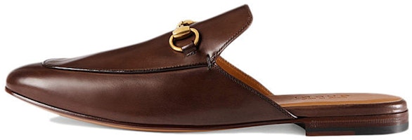 (Women) Gucci Princetown 'Horsebit Dark Brown' 426219-BLM00-2024 (Women) Gucci Princetown 'Horsebit Dark Brown' 426219-BLM00-2024