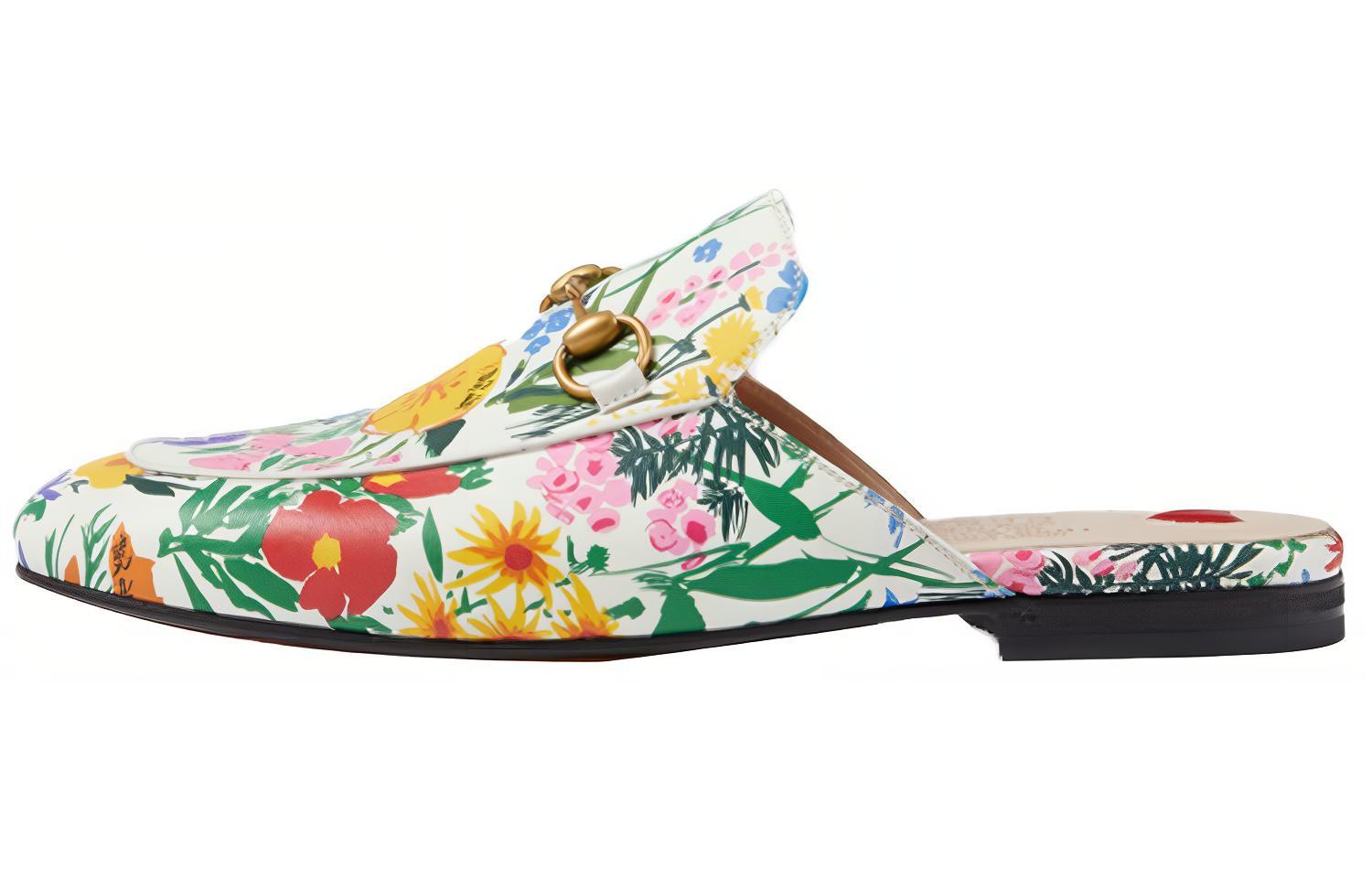 (Women) Gucci Princetown 'Ken Scott Floral' 651503-2L350-9270