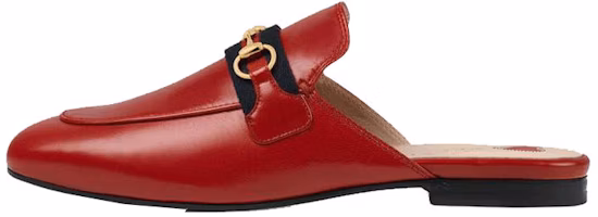 (Women) Gucci Princetown 'Red Horsebit' 629084-CQXM0-6489 (Women) Gucci Princetown 'Red Horsebit' 629084-CQXM0-6489