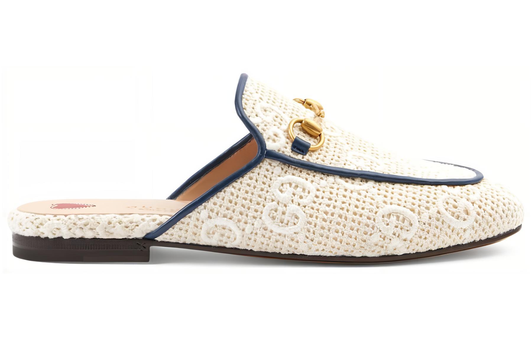 Order (W) Gucci Princetown ''Toile Blanche'' 475094-FABQG-9188