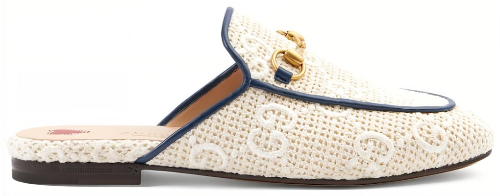 (W) Gucci Princetown ''Toile Blanche'' 475094-FABQG-9188 Order (W) Gucci Princetown ''Toile Blanche'' 475094-FABQG-9188