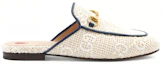 Order (W) Gucci Princetown ''Toile Blanche'' 475094-FABQG-9188
