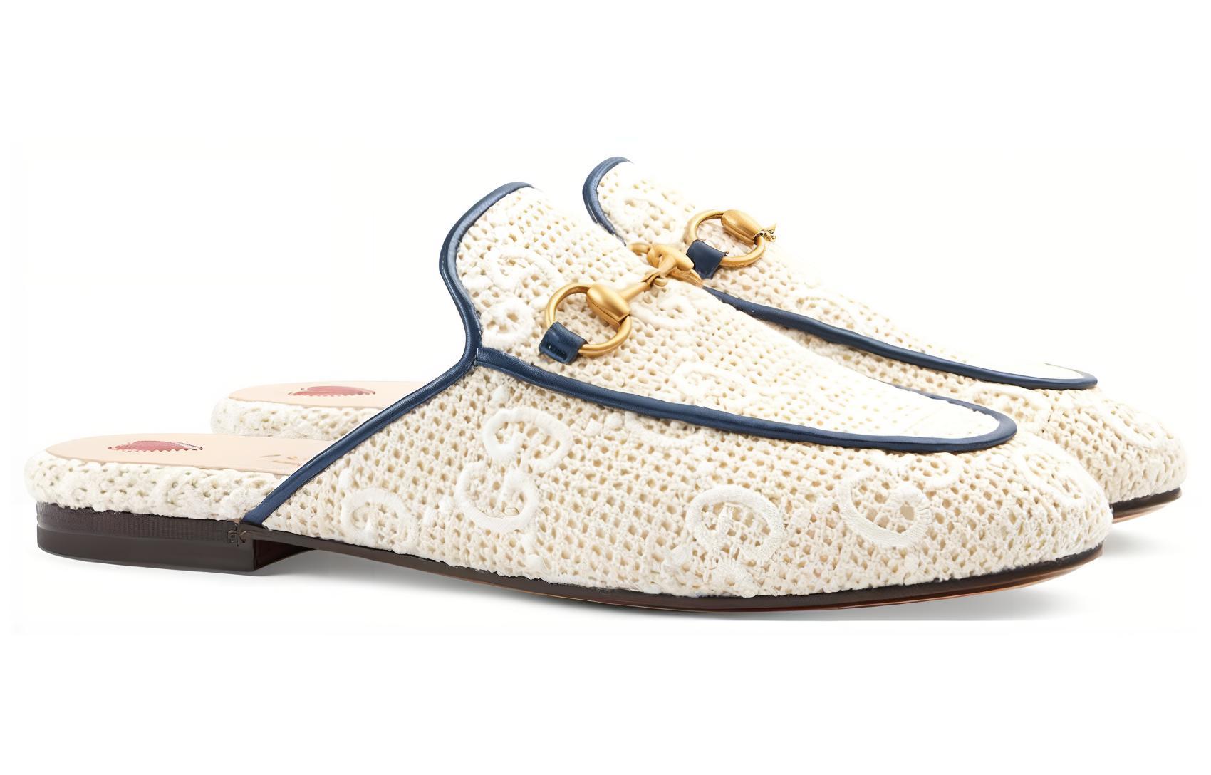 Lookbook (W) Gucci Princetown ''Toile Blanche'' 475094-FABQG-9188
