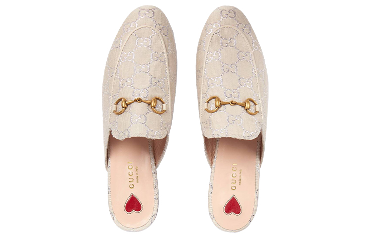 Lookbook (W) 구찌 프린스타운 '화이트 실버' (Gucci Princetown '화이트 실버') 475094-2C820-9151
