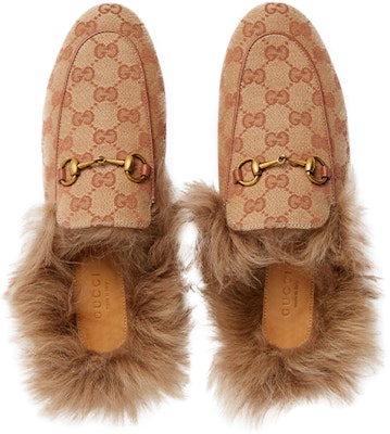 (Women) Gucci Princetown G Fur 'Brown' 448657-9Y9J0-8377 Lookbook (Women) Gucci Princetown G Fur 'Brown' 448657-9Y9J0-8377
