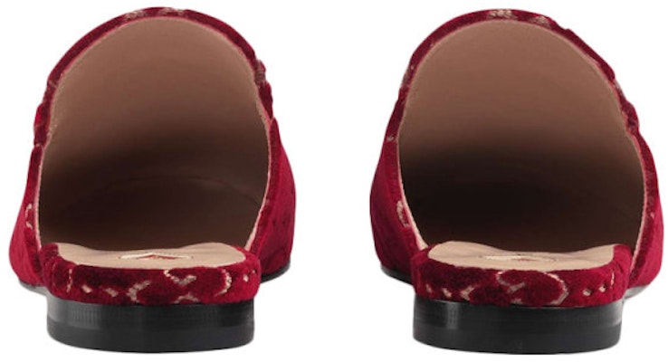 (Women) Gucci Princetown GG Velvet Mules 'Red' 475094-9JT20-6496 Purchase (Women) Gucci Princetown GG Velvet Mules 'Red' 475094-9JT20-6496