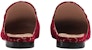 (Women) Gucci Princetown GG Velvet Mules 'Red' 475094-9JT20-6496