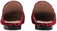 Purchase (Women) Gucci Princetown GG Velvet Mules 'Red' 475094-9JT20-6496
