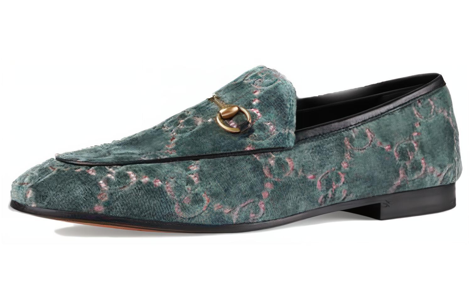 (Women) Gucci Princetown Loafer 'Green Velvet' 431467-9JT20-4270