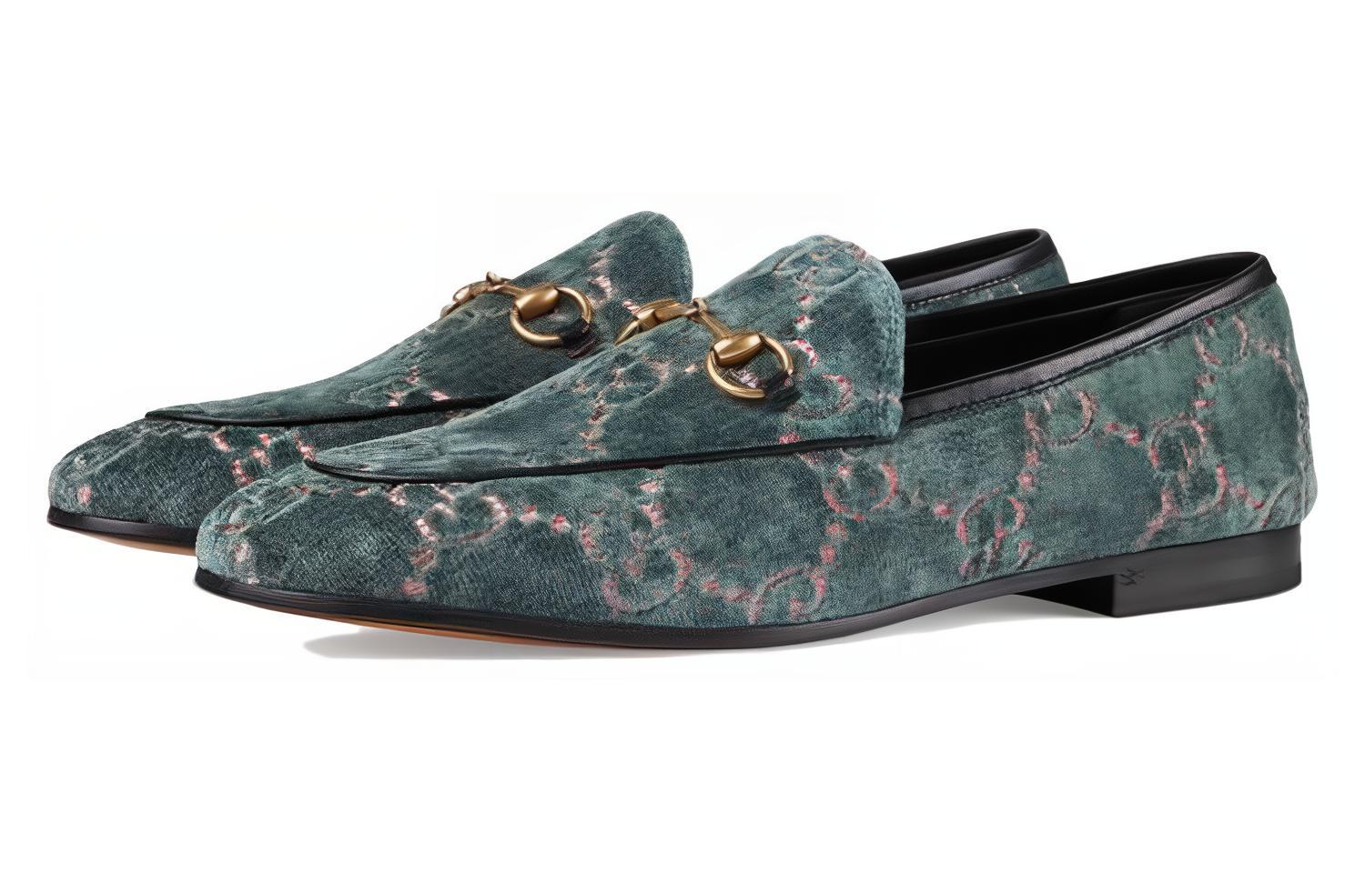 (W) Gucci Princetown Loafer 'Green Velvet' 圖 3