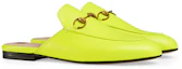 Shop (Women) Gucci Princetown Mule 'Fluorescent Yellow' 557730-0ZR60-7205
