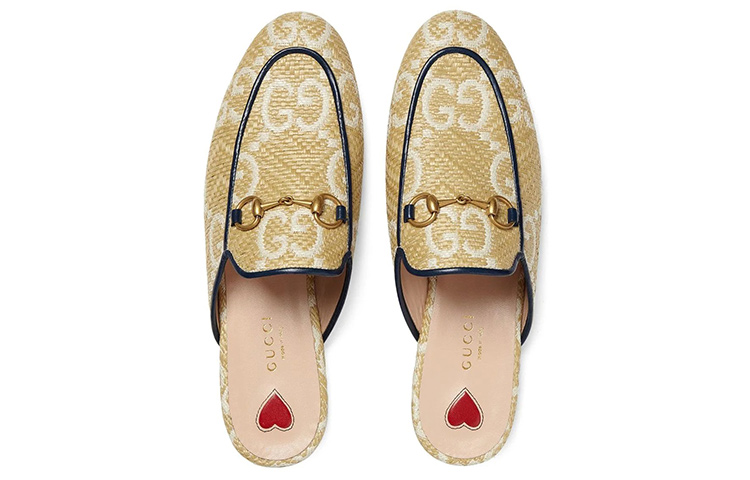 Shop (W) Gucci Princetown Mule 'Beige Claro' 475094-UWB50-9676