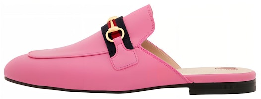 GUCCI 古馳 Princetown 時尚穆勒平底鞋 女款 粉紅色 Buy GUCCI 古馳 Princetown 時尚穆勒平底鞋 女款 粉紅色