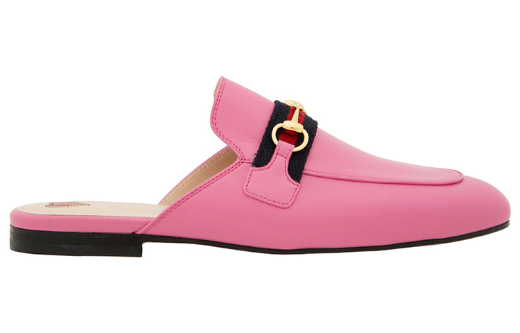 Order GUCCI 古馳 Princetown 時尚穆勒平底鞋 女款 粉紅色