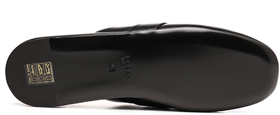 (W) Gucci Princetown Mules 'Cuero Negro' 601597-D3V00-1000 Lookbook (W) Gucci Princetown Mules 'Cuero Negro' 601597-D3V00-1000