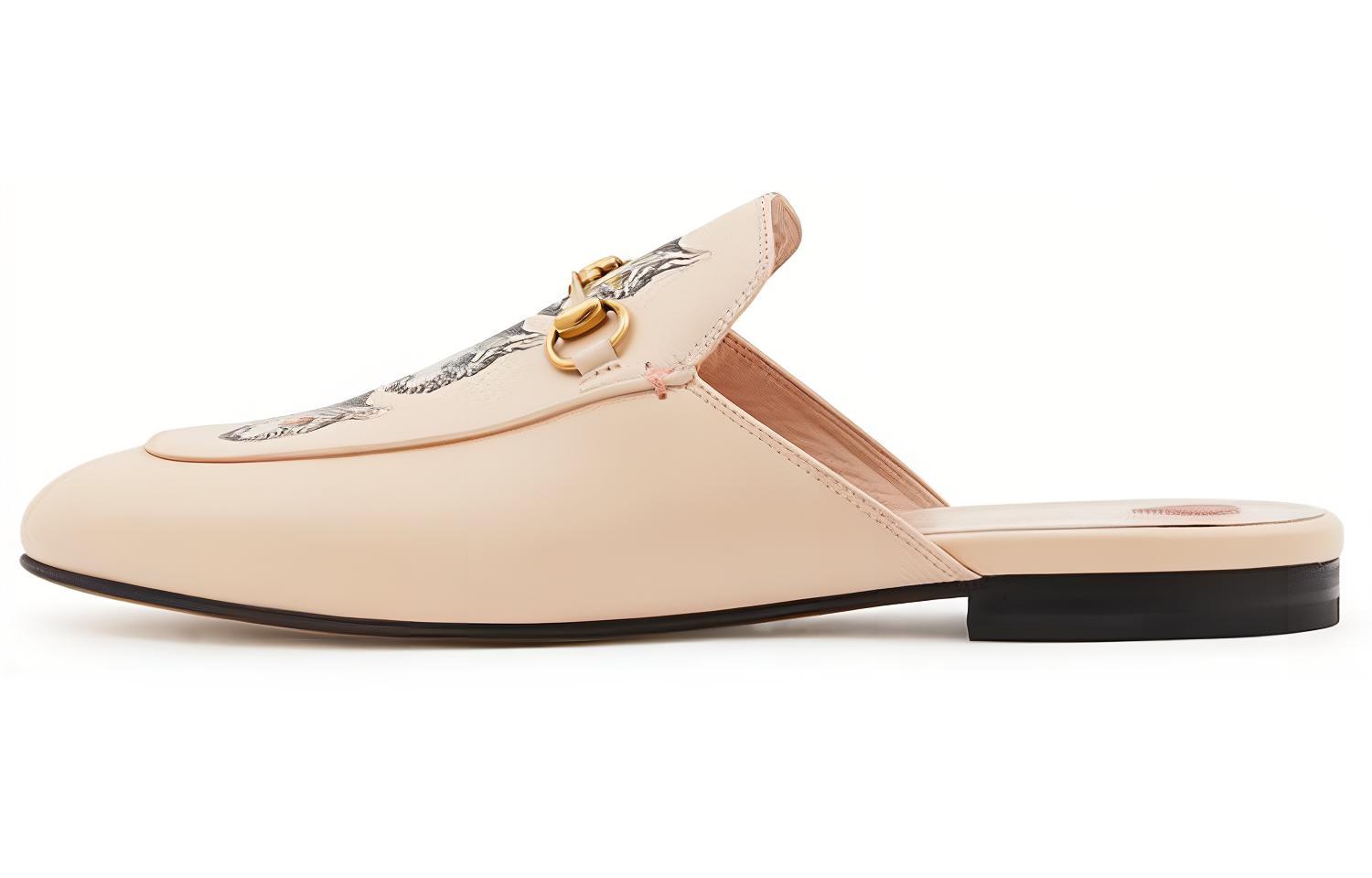 (Women) Gucci Princetown Mystic Cat 580083-1GO00-6829