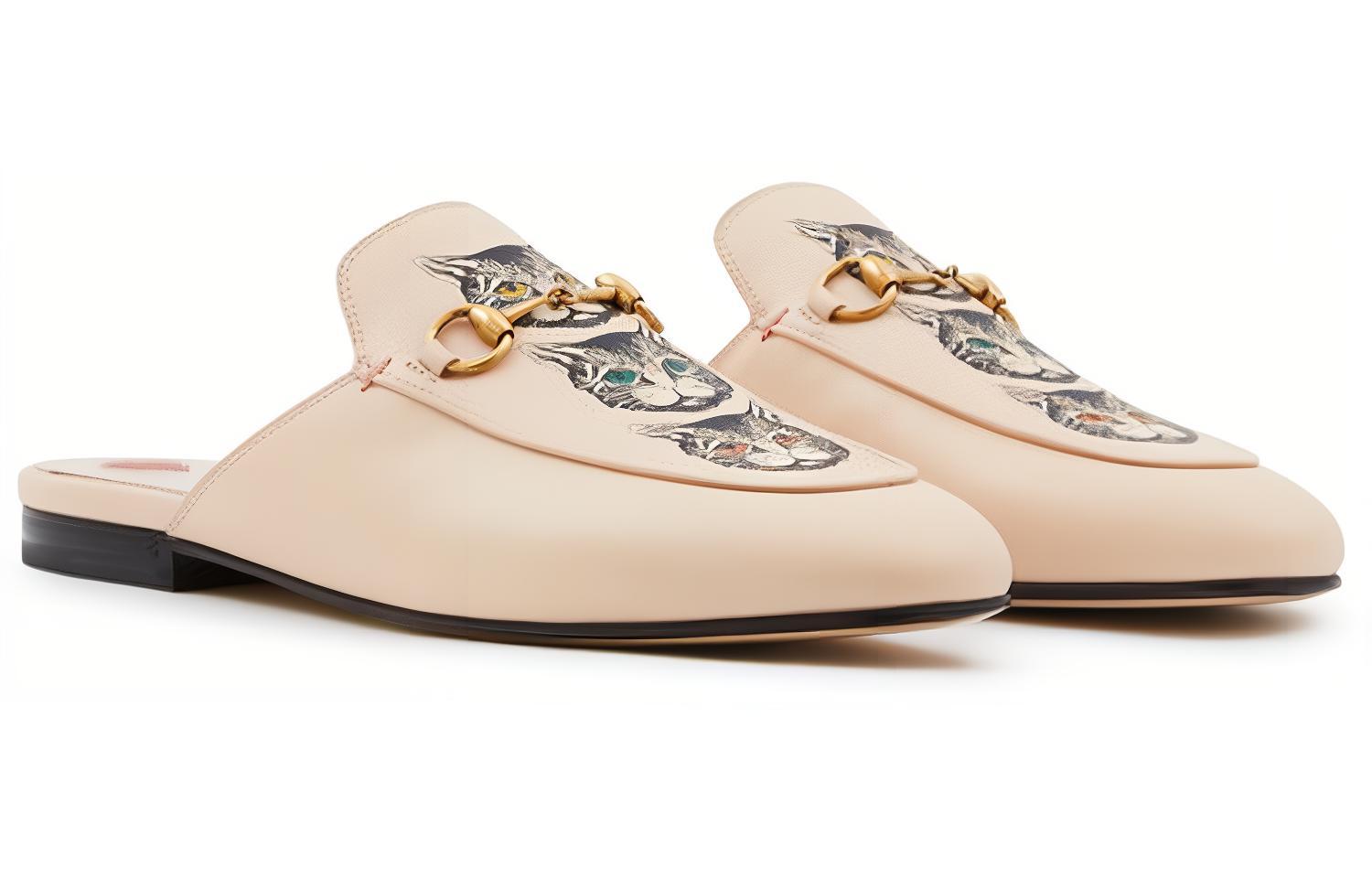 Lookbook (W) Gucci Princetown Mystic Cat Slippers 580083-1GO00-6829
