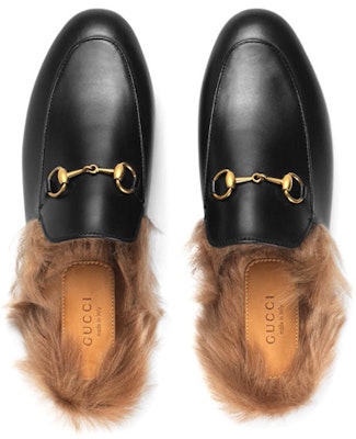 (W) Gucci Princetown 平底拖鞋 黑色款 397749-DKHH0-1063 Lookbook (W) Gucci Princetown 平底拖鞋 黑色款 397749-DKHH0-1063