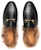 (W) Gucci Princetown Siri Selipar Rata Hitam 397749-DKHH0-1063