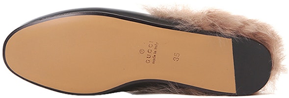 (W) Gucci Princetown Seri Sandal Datar Hitam 397749-DKHH0-1063 Purchase (W) Gucci Princetown Seri Sandal Datar Hitam 397749-DKHH0-1063