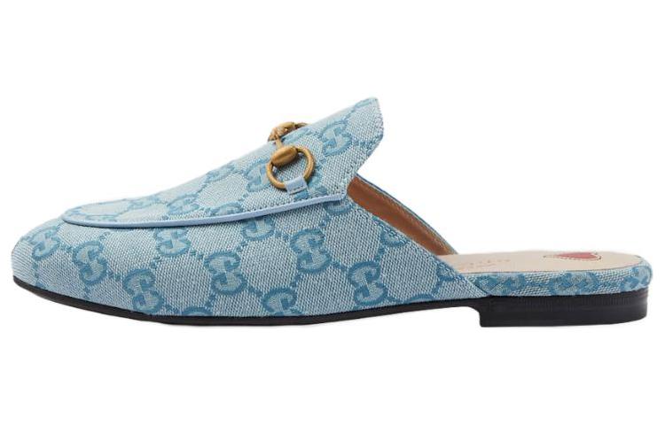 (Women) Gucci Princetown Slipper 'Blue' 423514-2UZO0-8473