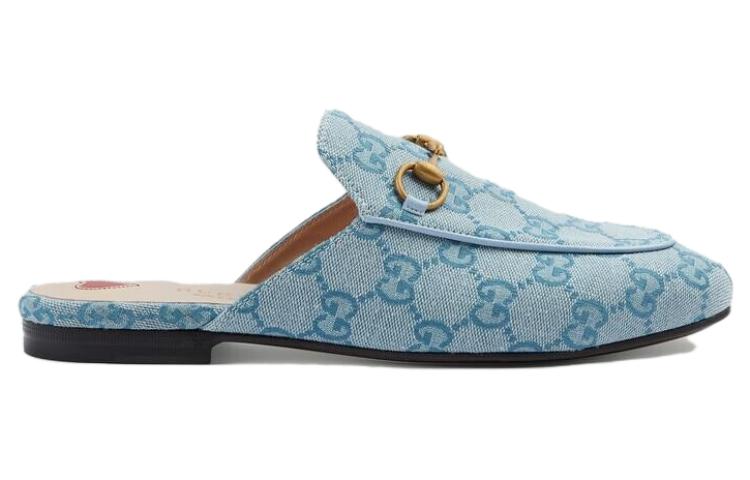 Order (W) Gucci Princetown Pantofola ''Blu'' 423514-2UZO0-8473