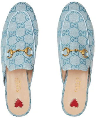 (W) Gucci Princetown Pantofola ''Blu'' 423514-2UZO0-8473 Shop (W) Gucci Princetown Pantofola ''Blu'' 423514-2UZO0-8473