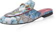 Order GUCCI 古馳 印花平底拖鞋 女款 藍色