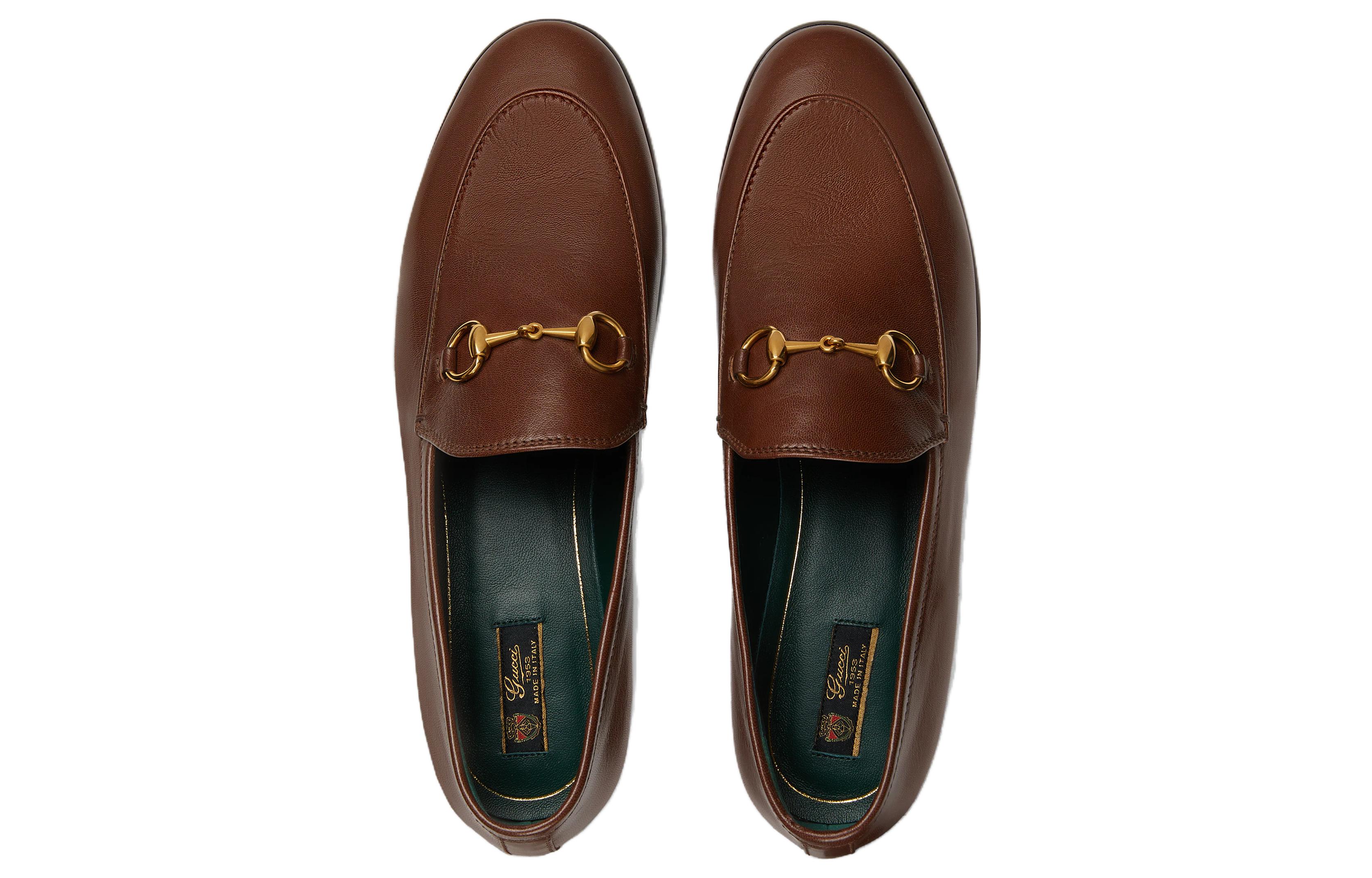 Shop (W) Gucci Princetown Pantuflas 'Marrón' 759917-AACE9-2509