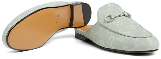 (W) 古驰 Princetown 绿色乐福鞋 784913-FADCX-3448 Purchase (W) 古驰 Princetown 绿色乐福鞋 784913-FADCX-3448