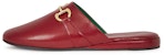 (W) Gucci Princetown Selipar 'Merah' 601597-D3V00-6418