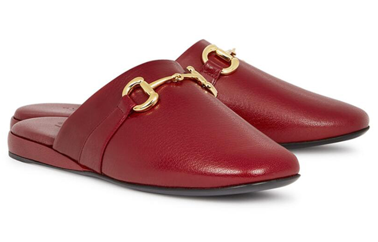 Lookbook (W) Gucci Princetown Slipper 'Rojo' 601597-D3V00-6418